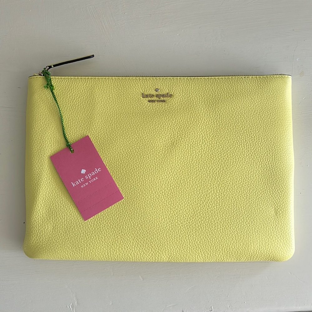 Kate Spade large zip pouch